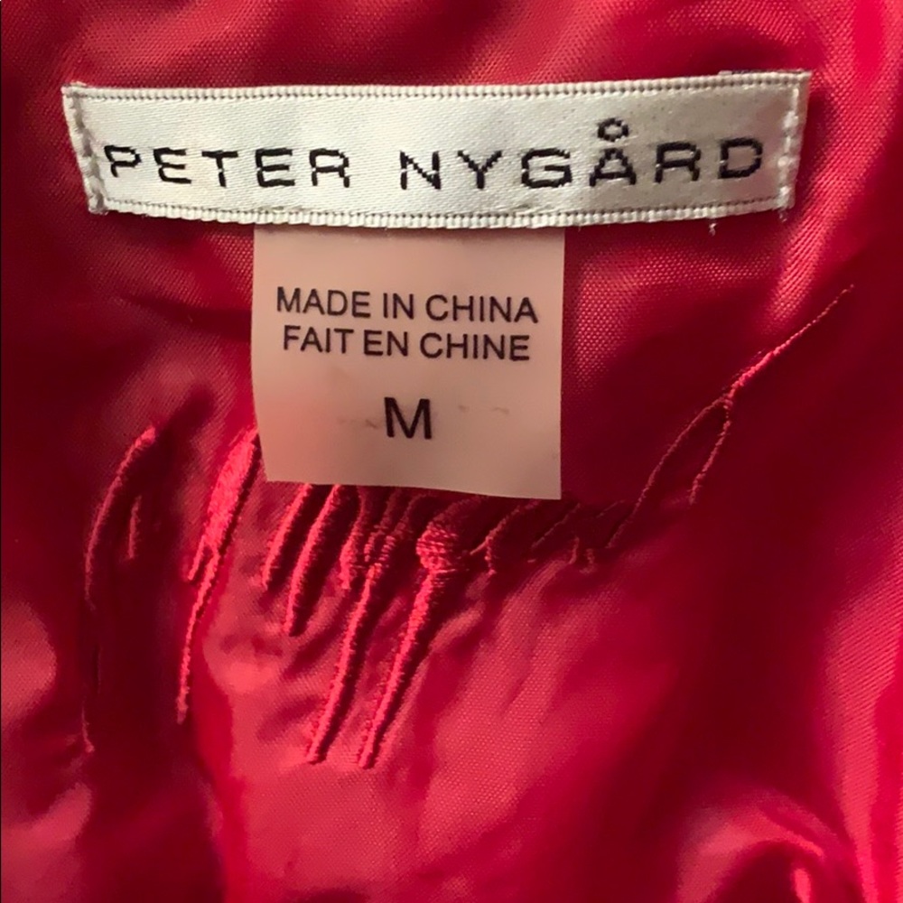 Red leather jacket - Picture 2 of 3